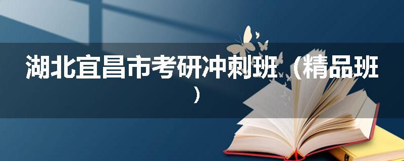 湖北宜昌市考研冲刺班（精品班）