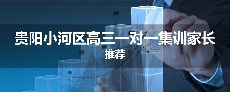 贵阳小河区高三一对一集训家长推荐