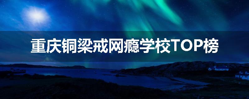 重庆铜梁戒网瘾学校TOP榜