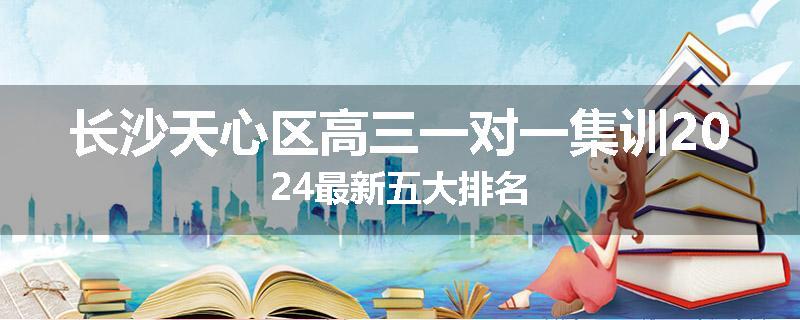 长沙天心区高三一对一集训2024最新五大排名