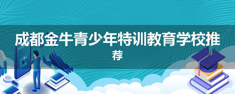 成都金牛青少年特训教育学校推荐