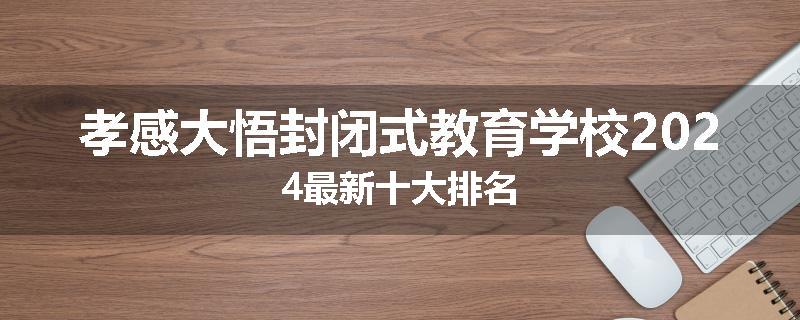 孝感大悟封闭式教育学校2024最新十大排名