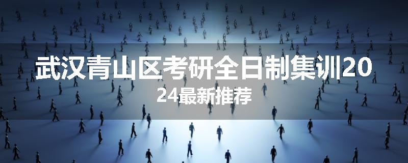 武汉青山区考研全日制集训2024最新推荐