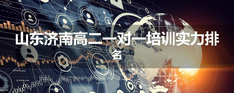 山东济南高二一对一培训实力排名
