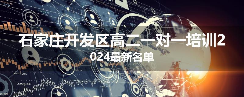 石家庄开发区高二一对一培训2024最新名单