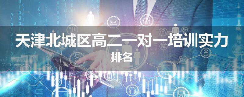天津北城区高二一对一培训实力排名