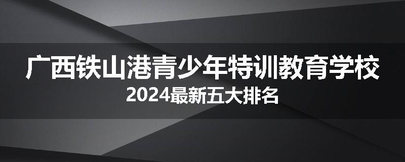 广西铁山港青少年特训教育学校2024最新五大排名