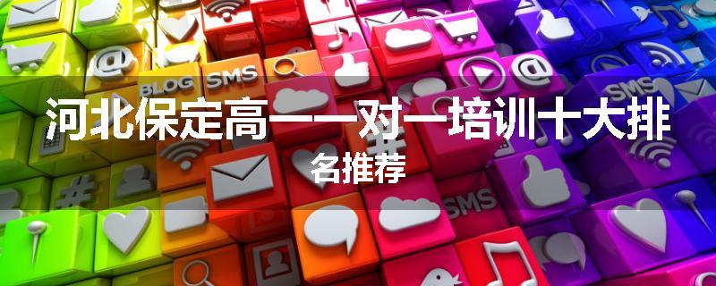 河北保定高一一对一培训十大排名推荐