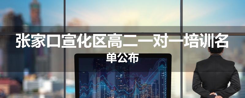 张家口宣化区高二一对一培训名单公布