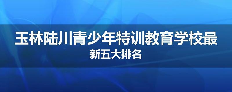 玉林陆川青少年特训教育学校最新五大排名