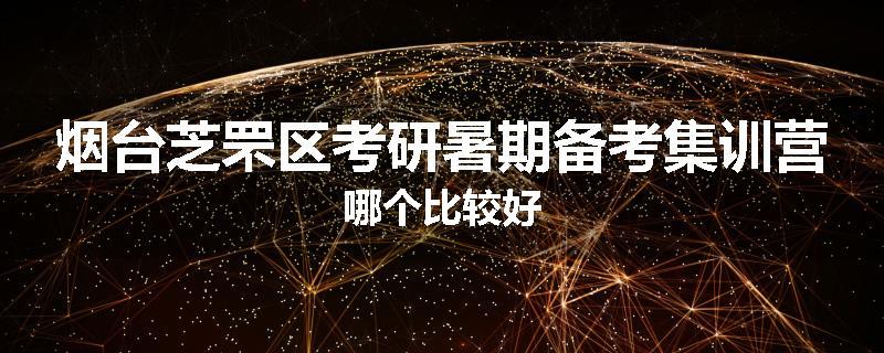 烟台芝罘区考研暑期备考集训营哪个比较好