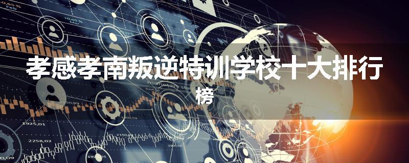 孝感孝南叛逆特训学校十大排行榜