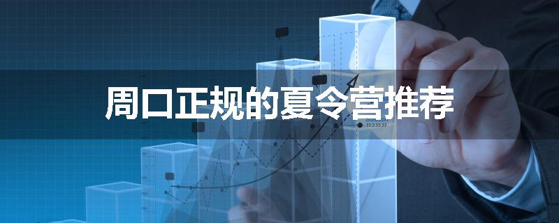 周口正规的夏令营推荐