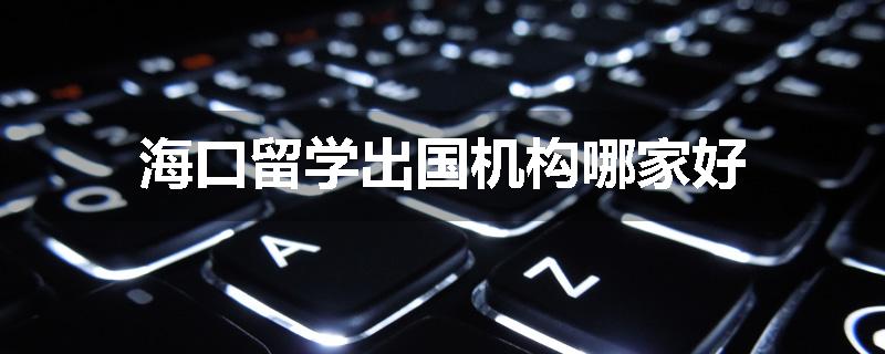 海口留学出国机构哪家好