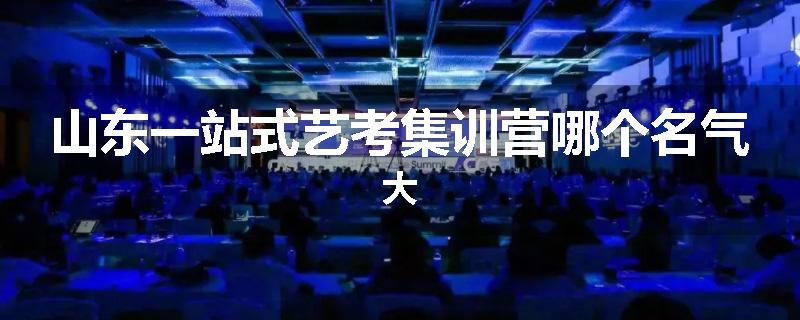 山东一站式艺考集训营哪个名气大