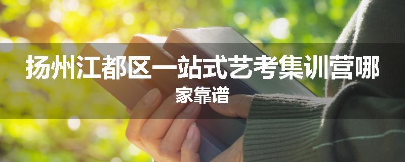 扬州江都区一站式艺考集训营哪家靠谱