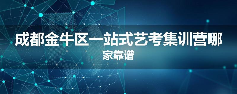 成都金牛区一站式艺考集训营哪家靠谱
