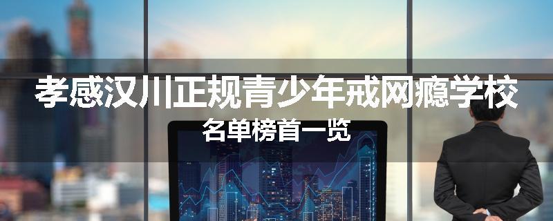 孝感汉川正规青少年戒网瘾学校名单榜首一览