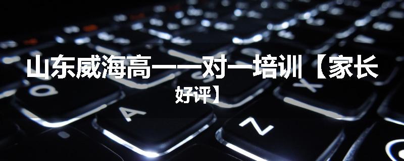 山东威海高一一对一培训【家长好评】