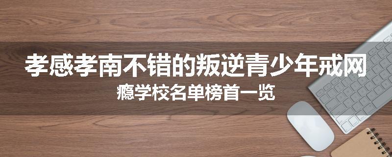 孝感孝南不错的叛逆青少年戒网瘾学校名单榜首一览