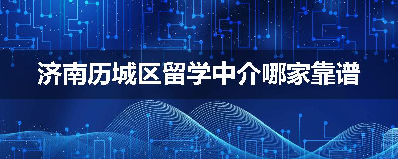 济南历城区留学中介哪家靠谱