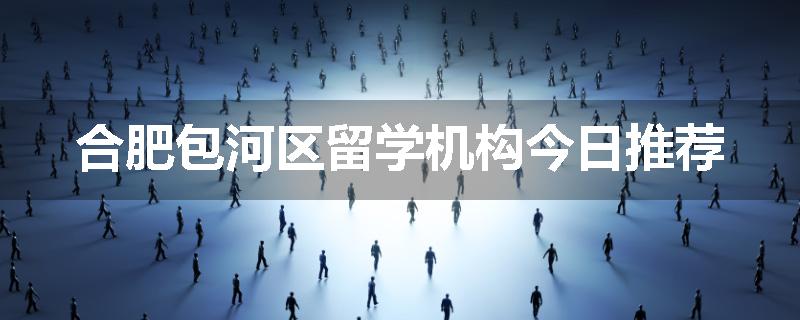 合肥包河区留学机构今日推荐