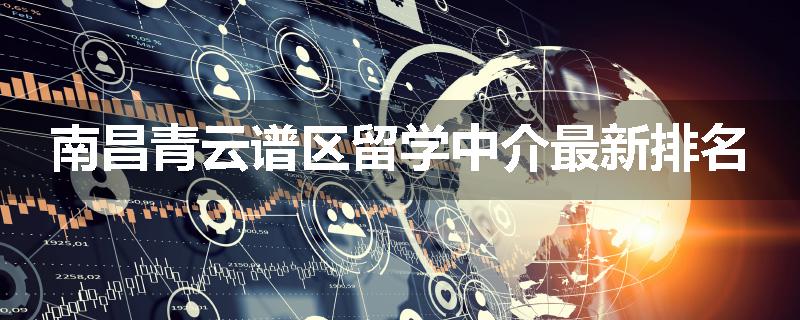 南昌青云谱区留学中介最新排名