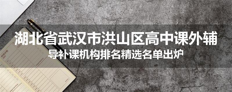 湖北省武汉市洪山区高中课外辅导补课机构排名精选名单出炉