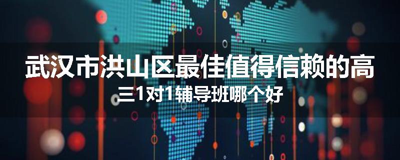 武汉市洪山区最佳值得信赖的高三1对1辅导班哪个好