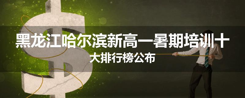 黑龙江哈尔滨新高一暑期培训十大排行榜公布