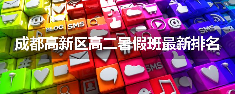成都高新区高二暑假班最新排名