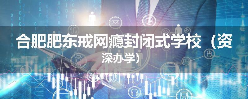合肥肥东戒网瘾封闭式学校（资深办学）