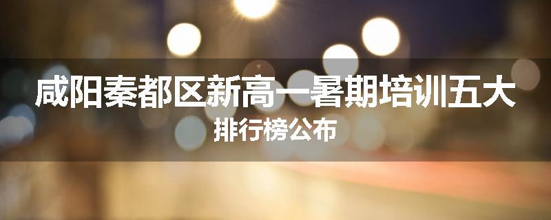 咸阳秦都区新高一暑期培训五大排行榜公布