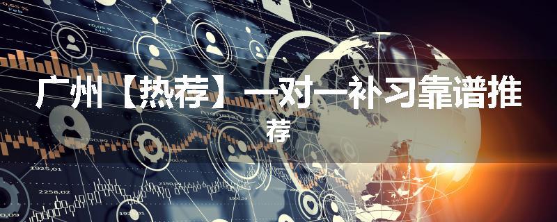 广州【热荐】一对一补习靠谱推荐