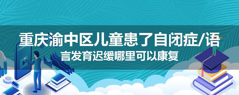 重庆渝中区儿童患了自闭症/语言发育迟缓哪里可以康复