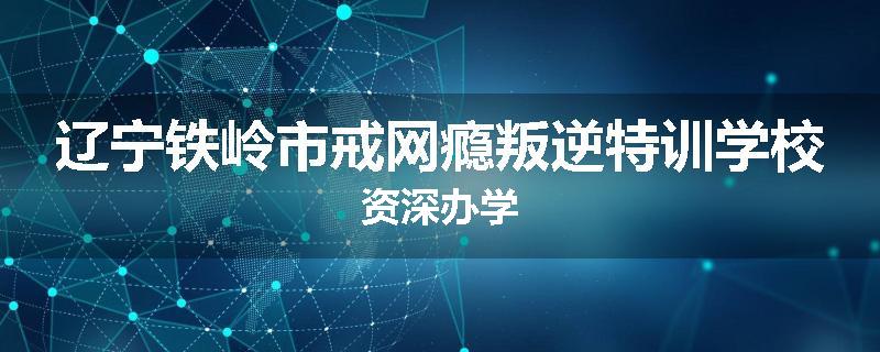 辽宁铁岭市戒网瘾叛逆特训学校资深办学