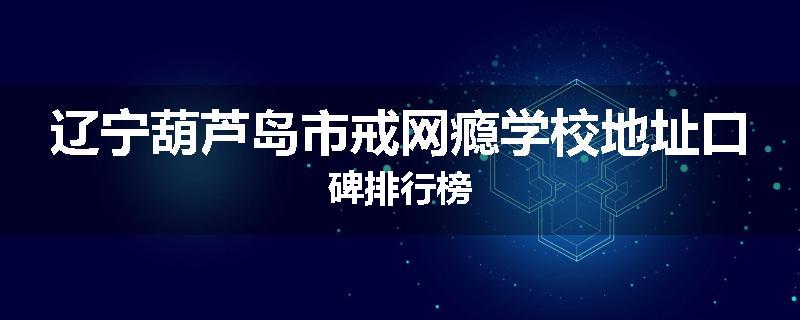 辽宁葫芦岛市戒网瘾学校地址口碑排行榜