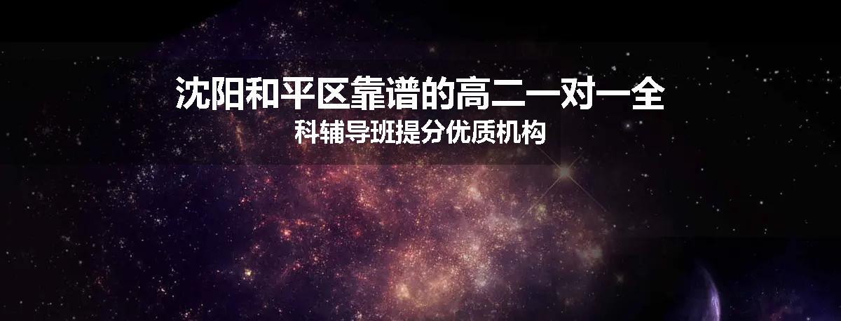 沈阳和平区靠谱的高二一对一全科辅导班提分优质机构