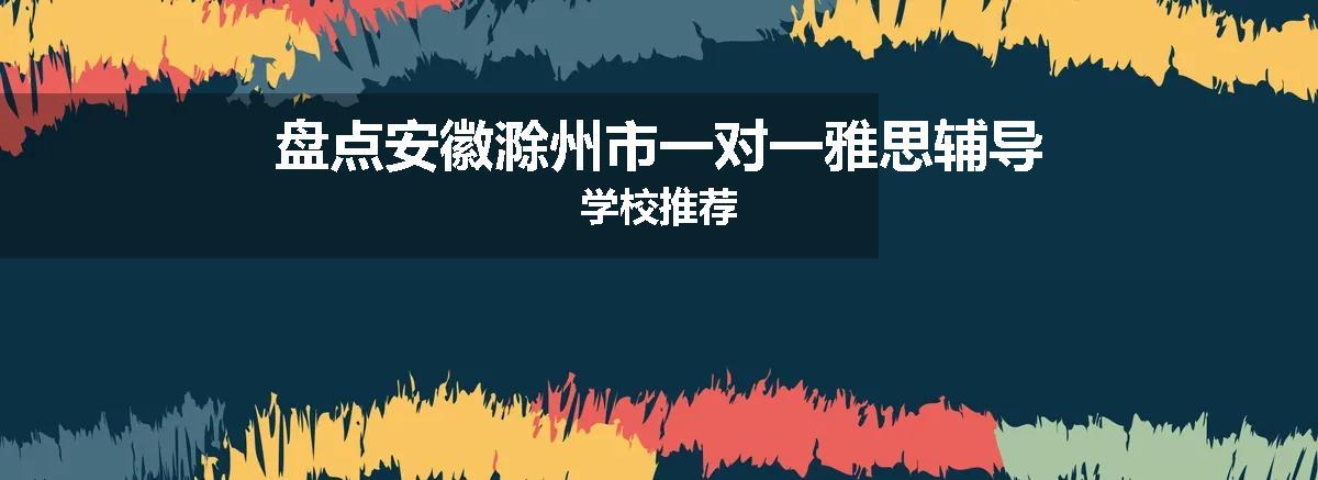 盘点安徽滁州市一对一雅思辅导学校推荐