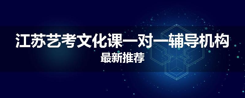 江苏艺考文化课一对一辅导机构最新推荐