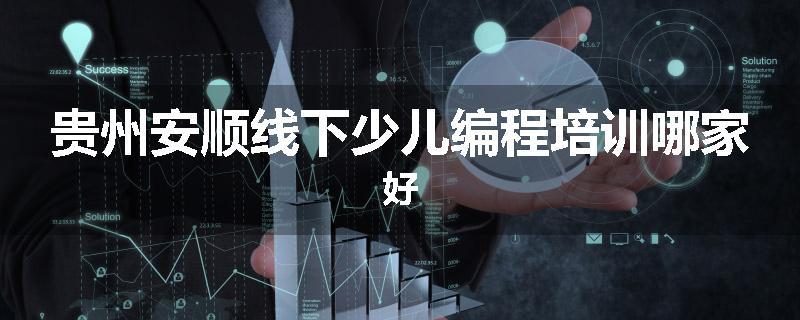 贵州安顺线下少儿编程培训哪家好