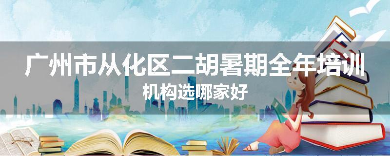 广州市从化区二胡暑期全年培训机构选哪家好