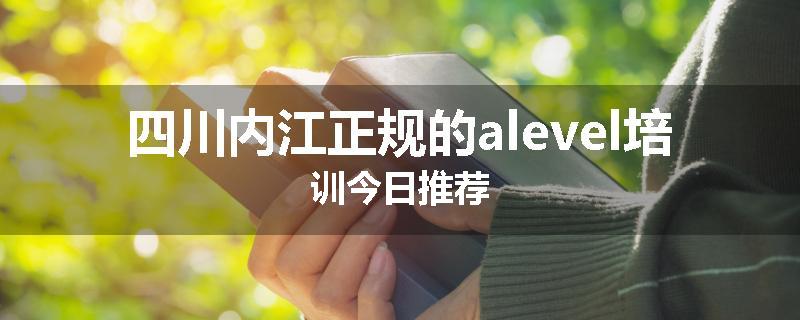 四川内江正规的alevel培训今日推荐