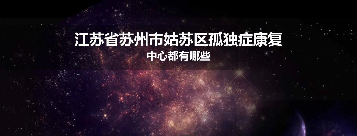 江苏省苏州市姑苏区孤独症康复中心都有哪些