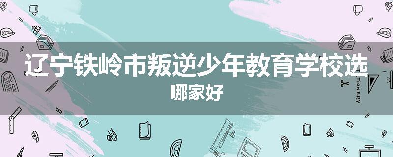 辽宁铁岭市叛逆少年教育学校选哪家好