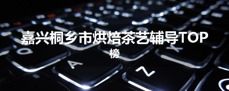 嘉兴桐乡市烘焙茶艺辅导TOP榜
