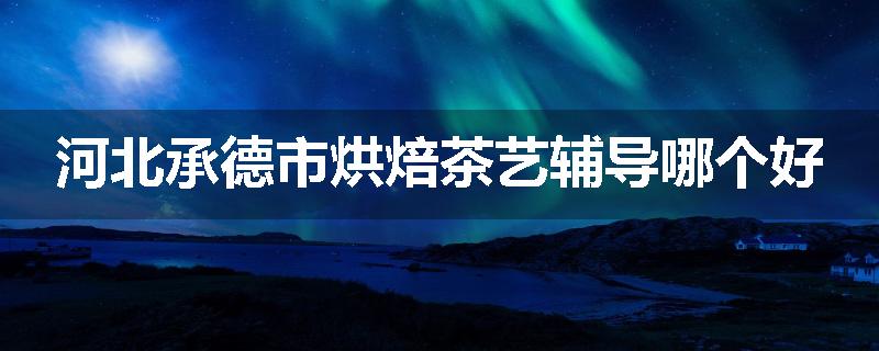 河北承德市烘焙茶艺辅导哪个好