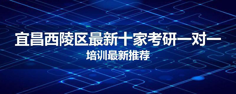 宜昌西陵区最新十家考研一对一培训最新推荐
