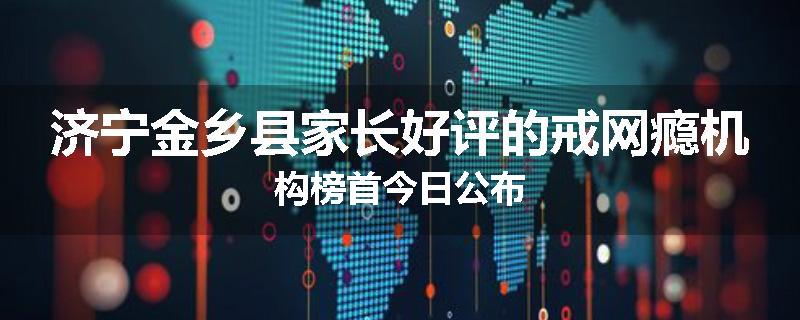 济宁金乡县家长好评的戒网瘾机构榜首今日公布