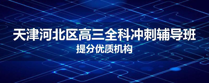 天津河北区高三全科冲刺辅导班提分优质机构